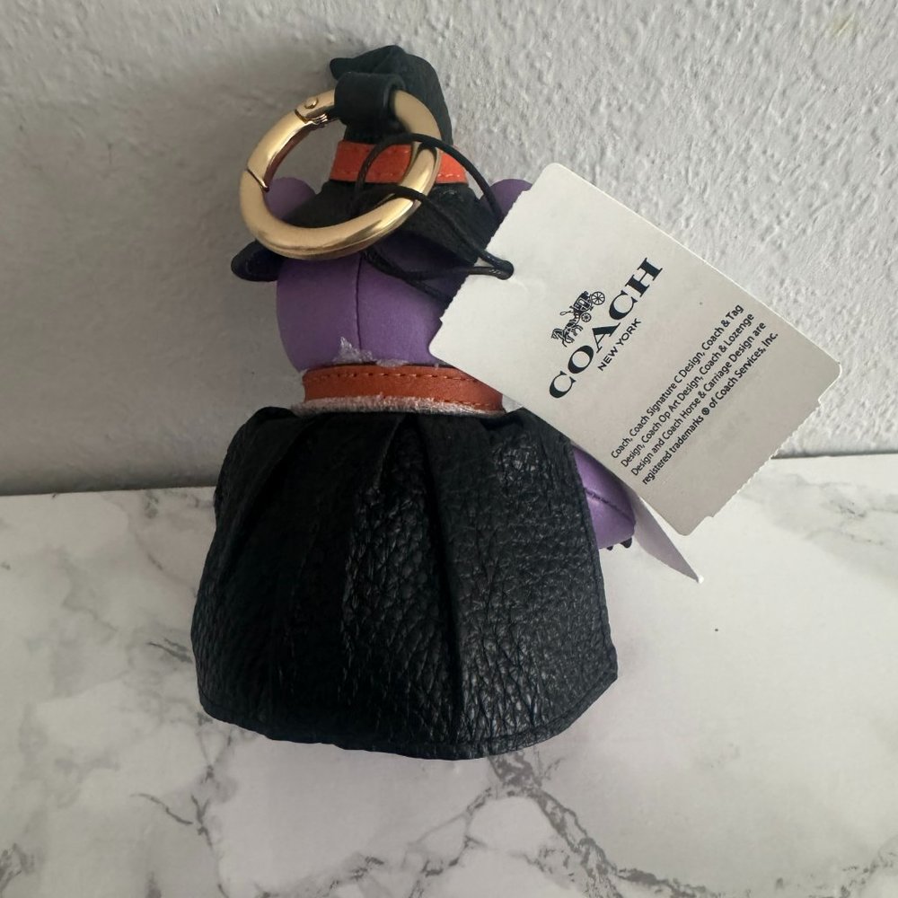 coach Halloween Witch Bear Bag Charm 6082 - Picture 3 of 7